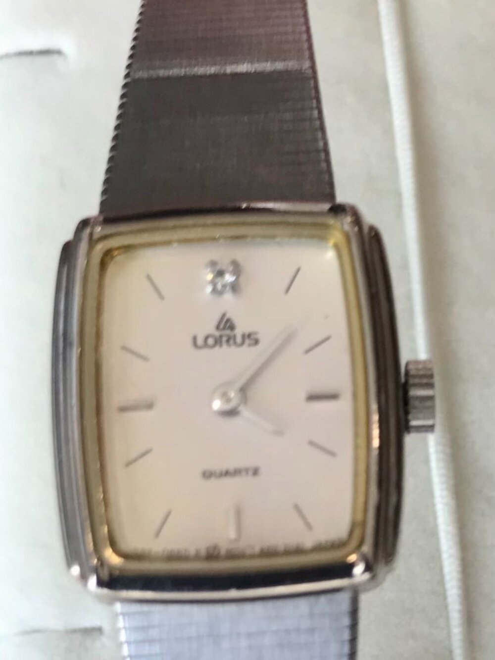 Vintage Lorus Women's Quartz silver toned watch